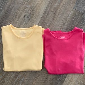 L.L. Bean shirt combo